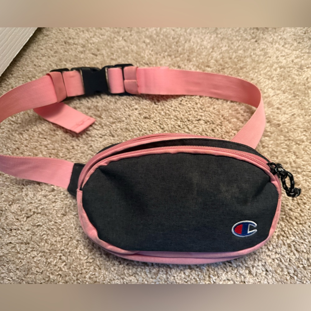 Champion Pink and Black Crossbody Bag
